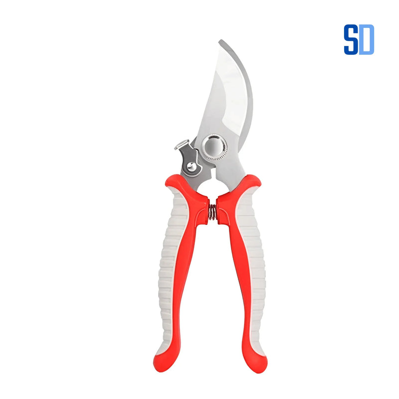 Tesoura de Poda Profissional em Aço Inox com Trava