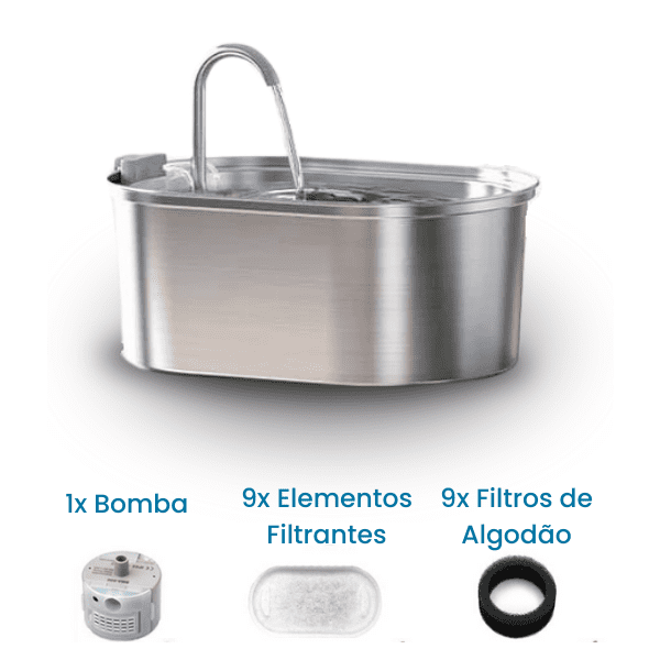 Bebedouro Inox Flow - Smart Deal