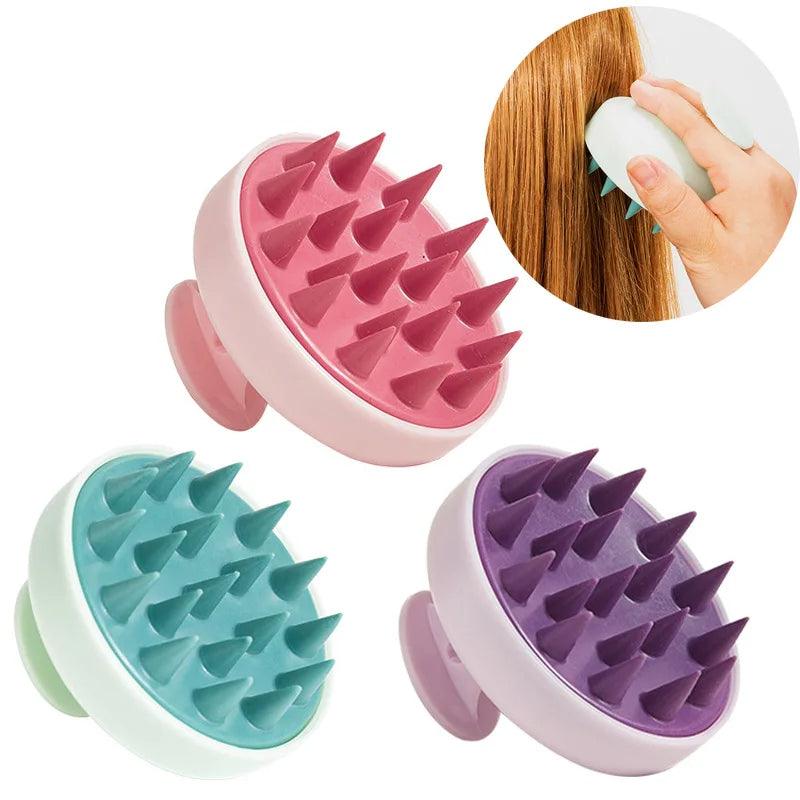 Escova de Lavar Cabelo de Silicone - Smart Deal