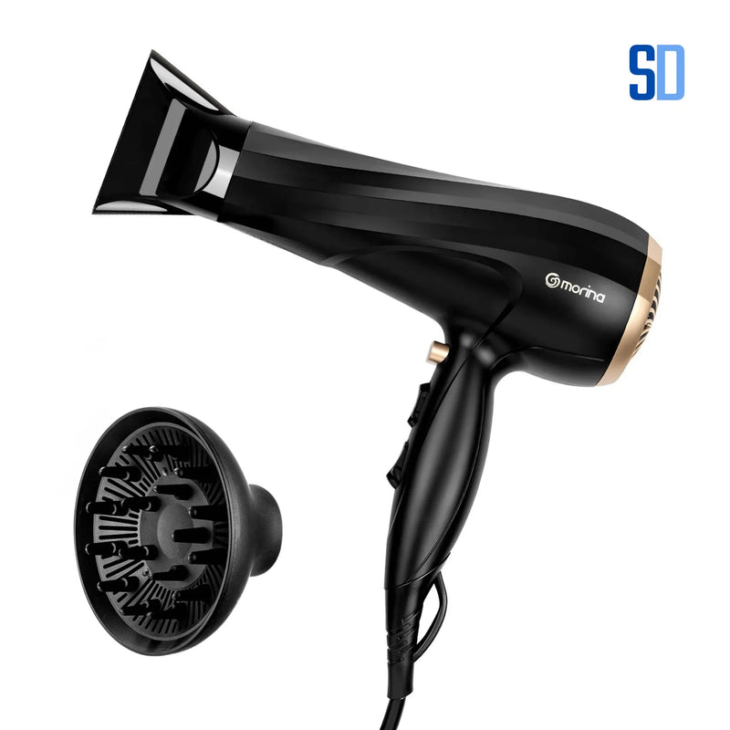 Secador de Cabelo Profissional 1900W – Potente e Compacto