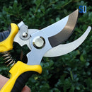 Tesoura de Poda Profissional em Aço Inox com Trava