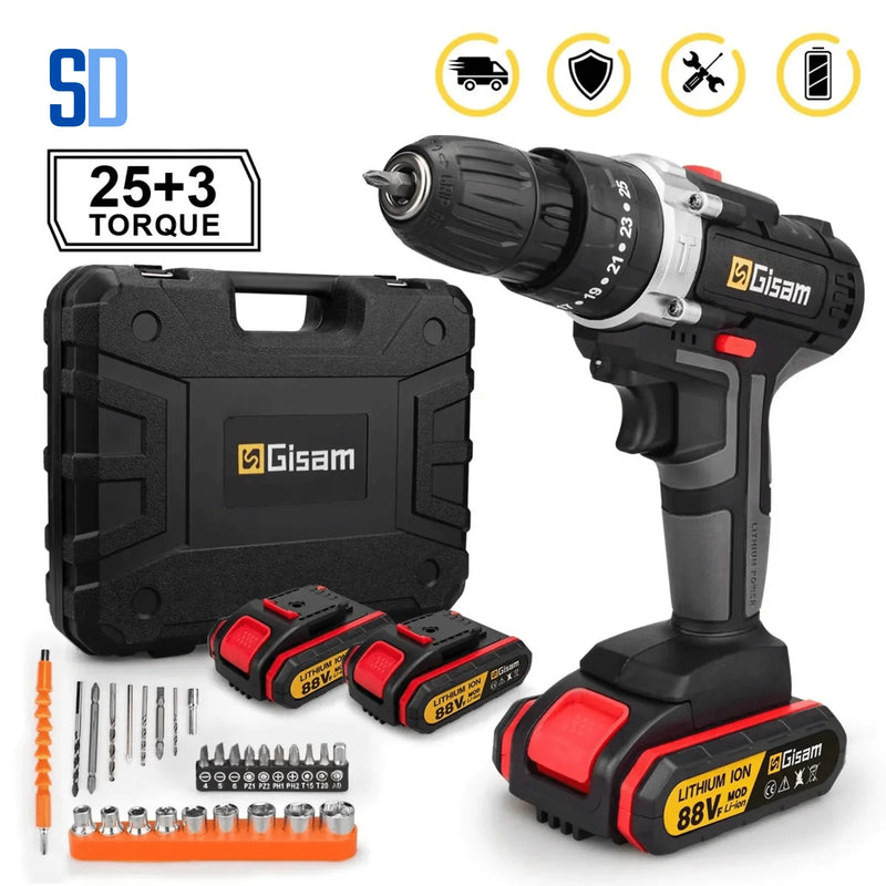 Furadeira de Impacto 21V Sem Fio – Potência e Mobilidade