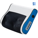 Massageador elétrico portátil com controle de botões para aliviar dores e relaxamento muscular