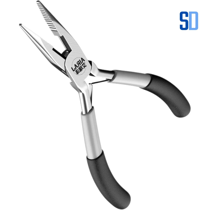 Kit Mini Alicates Profissionais 5 em 1 – Corte, Ponta e Modelagem de Precisão