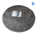 Tapete Redondo de Pelúcia Macia — Conforto e Estilo para o Lar