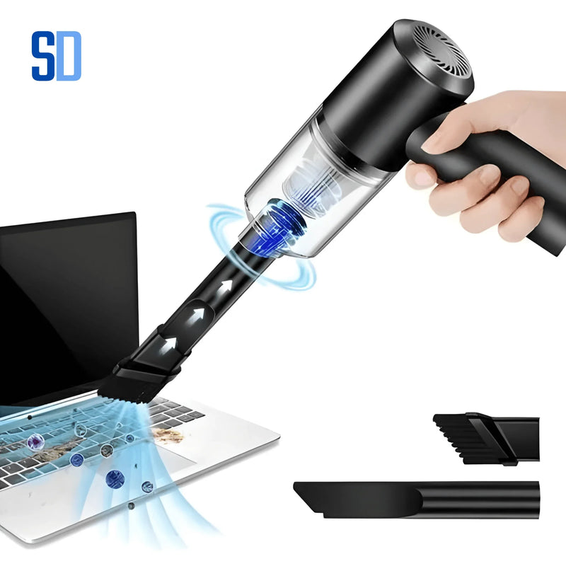 Mini Aspirador de Pó USB Portátil – Linha Premium 2 em 1