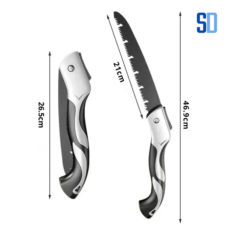 Serra de Mão Dobrável Multifuncional – Jardim e Carpintaria