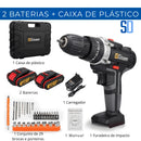 Furadeira de Impacto 21V Sem Fio – Potência e Mobilidade