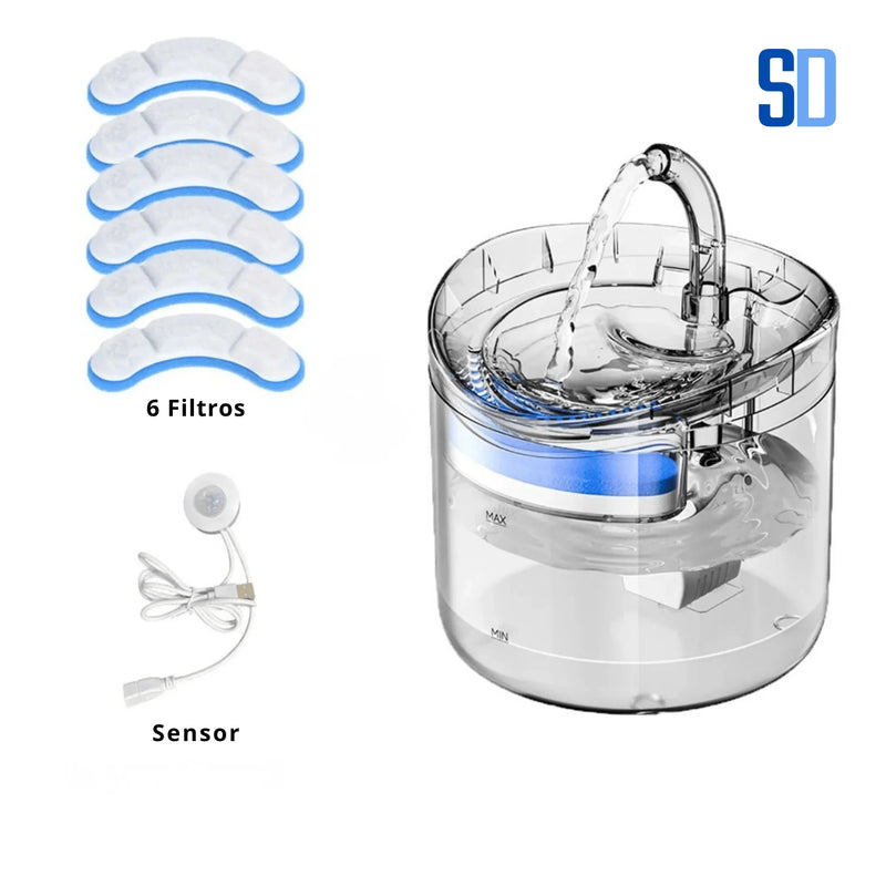 Fonte Automática para Pets 2L – Silenciosa e com Filtro