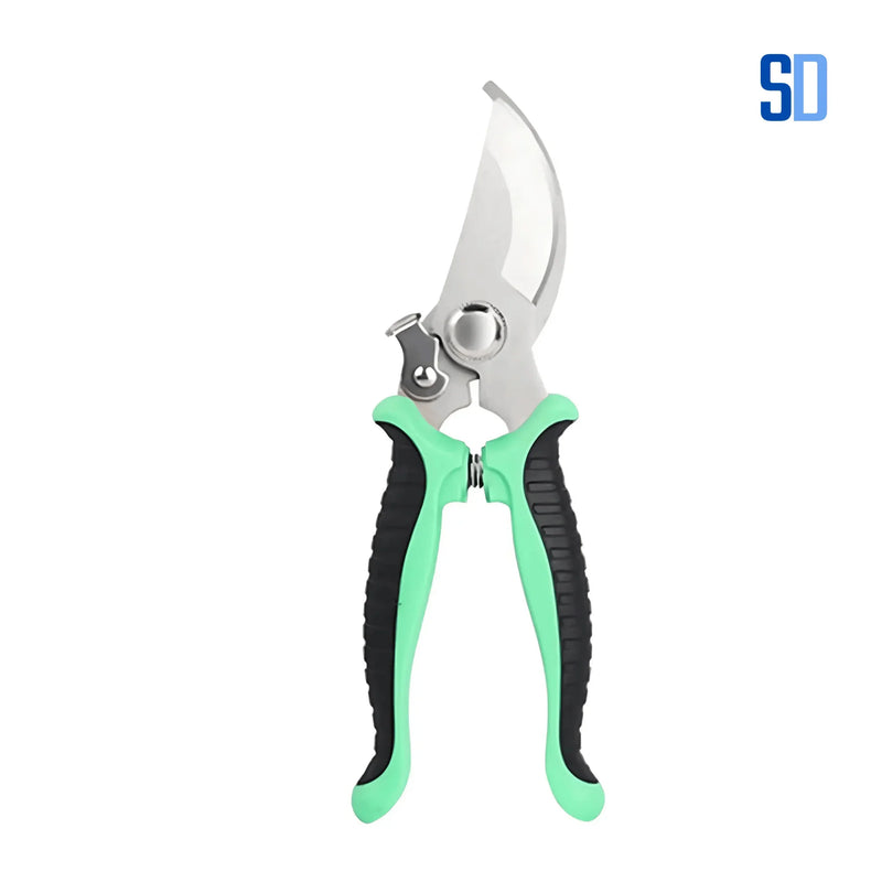 Tesoura de Poda Profissional em Aço Inox com Trava