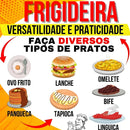 - Frigideira seccionada
