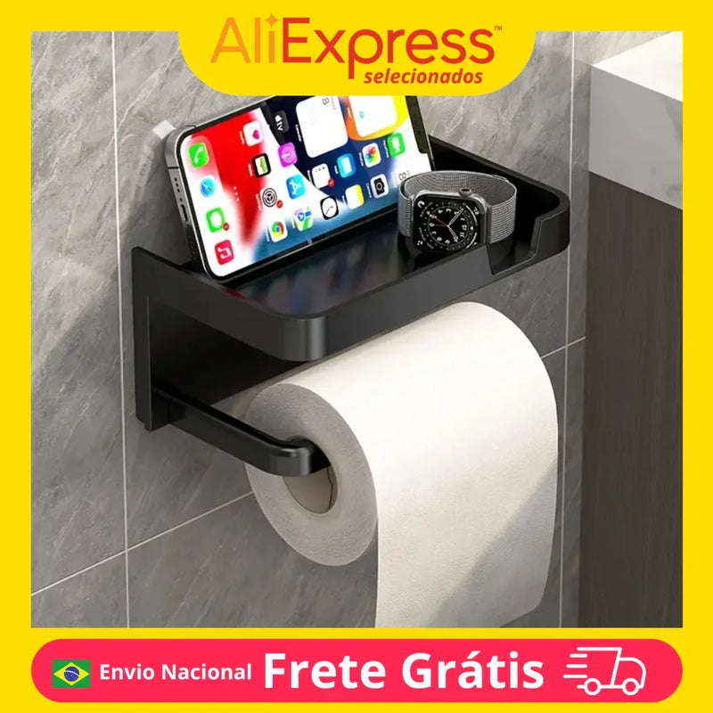 - Suporte para papel higienico