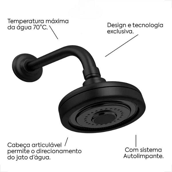 Ducha Autolimpante Concept Metais - Smart Deal