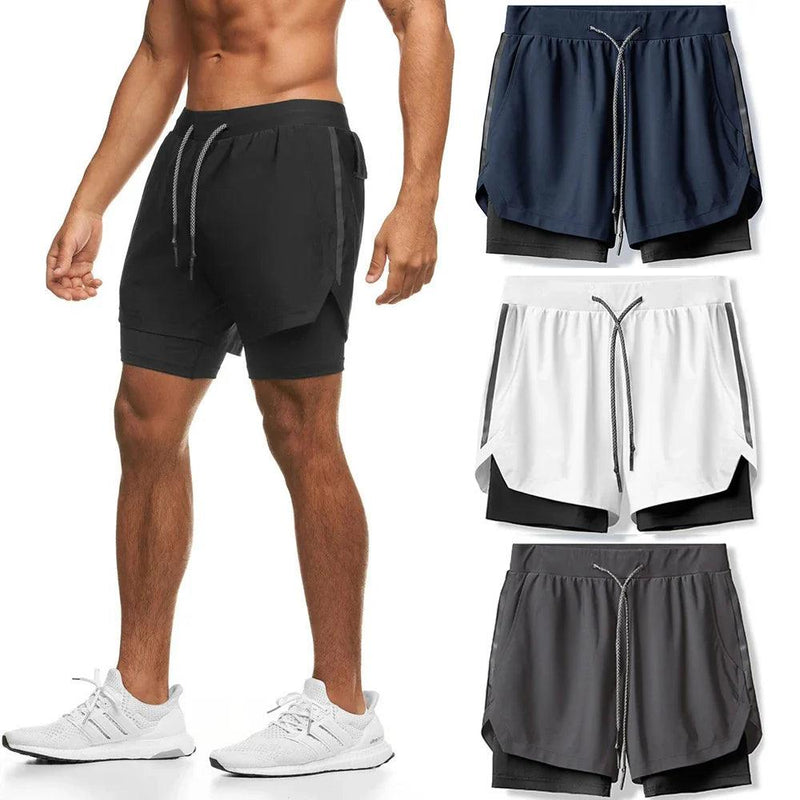 Zirel Men's Fitness Shorts - Smart Deal