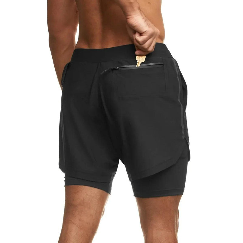 Zirel Men's Fitness Shorts - Smart Deal