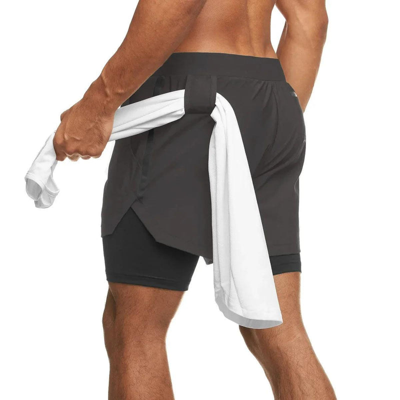 Zirel Men's Fitness Shorts - Smart Deal