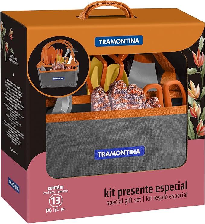 Kit Para Jardinagem com Bolsa De Lona 13 Peças - Tramontina - Smart Deal