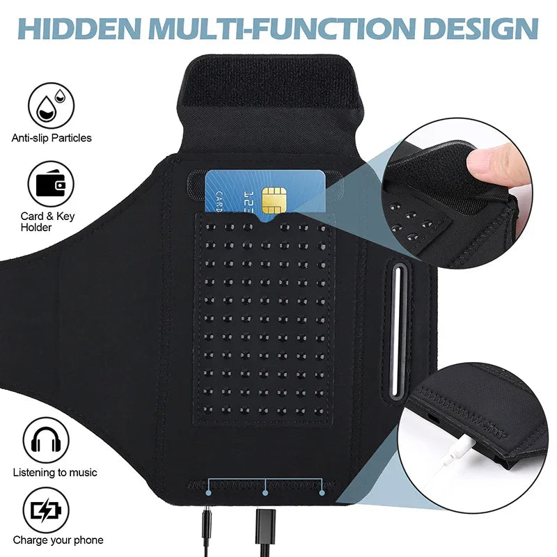 - Suporte para celular esportivo