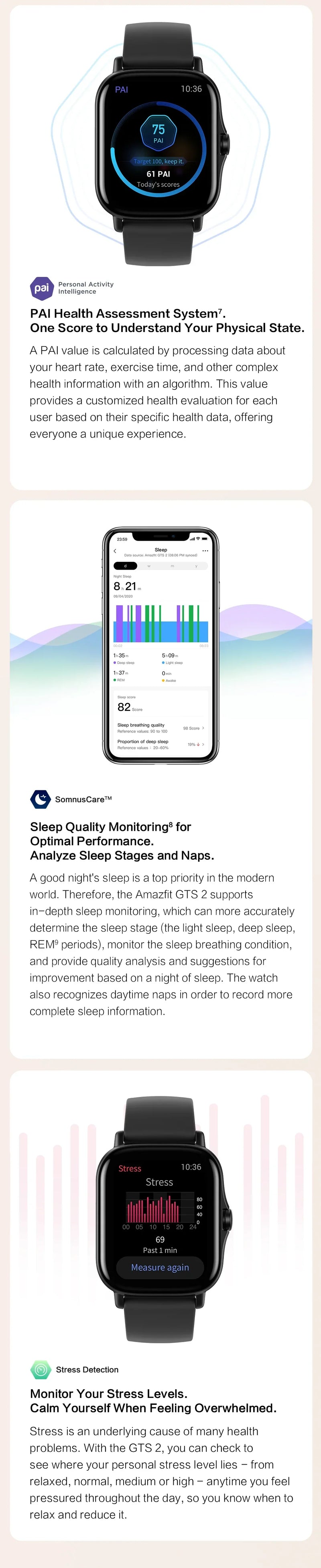 - Smartwatch Amazfit