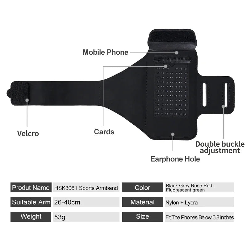 - Suporte para celular esportivo