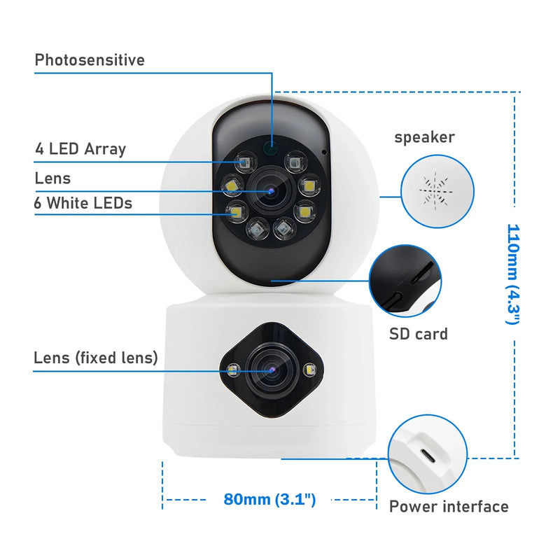 - Camera de segurança wifi