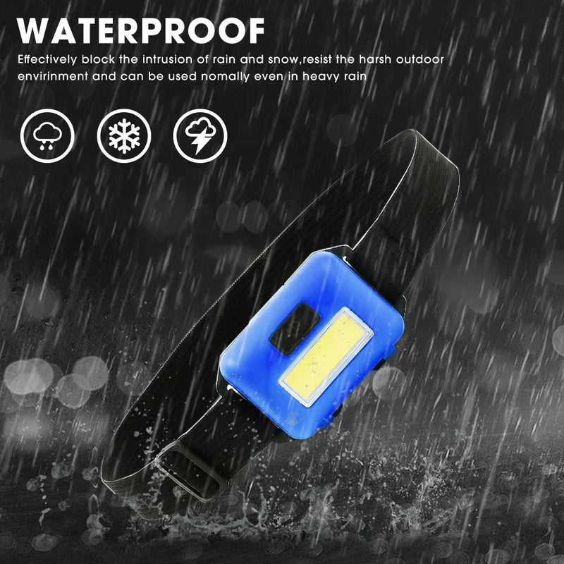 - Lanterna de cabeça