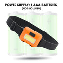 - Lanterna de cabeça