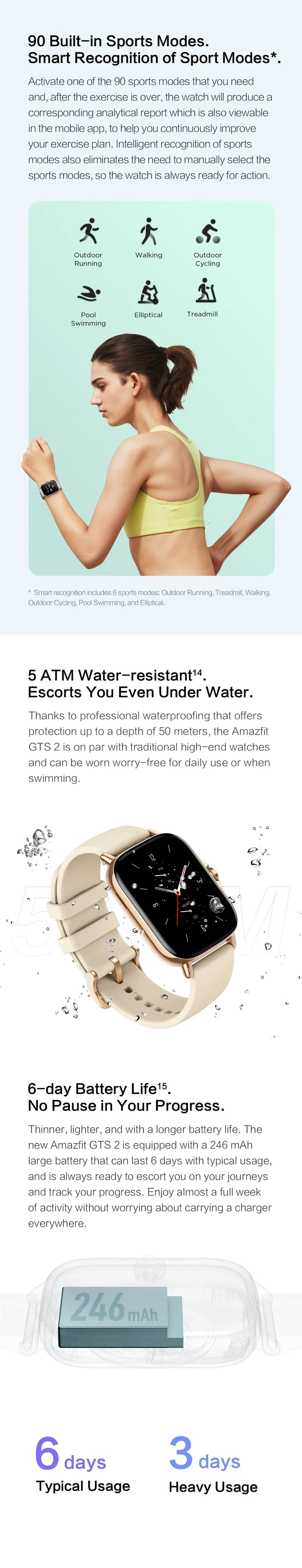 - Smartwatch Amazfit