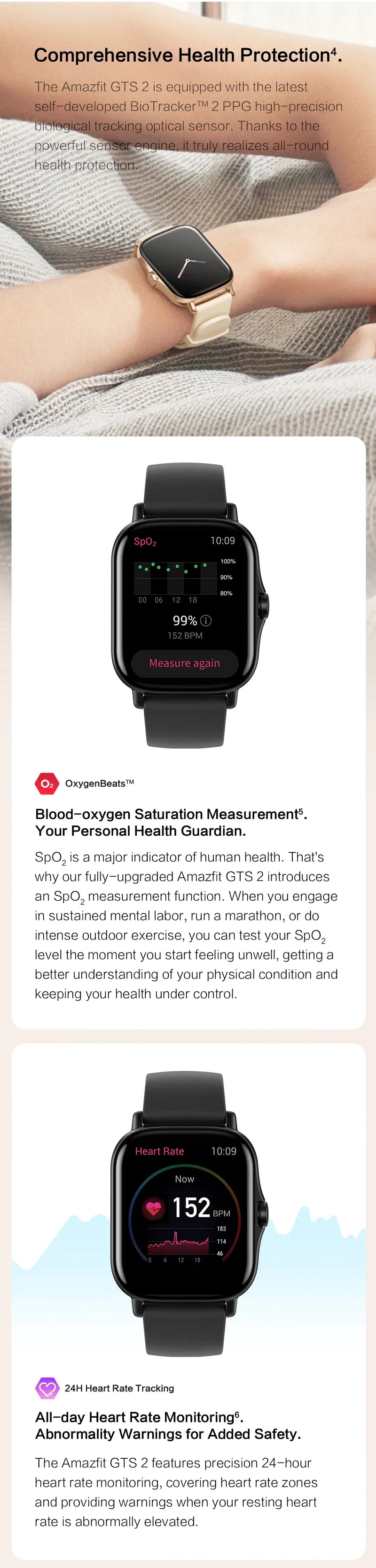 - Smartwatch Amazfit