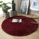 Tapete Redondo de Pelúcia Macia — Conforto e Estilo para o Lar