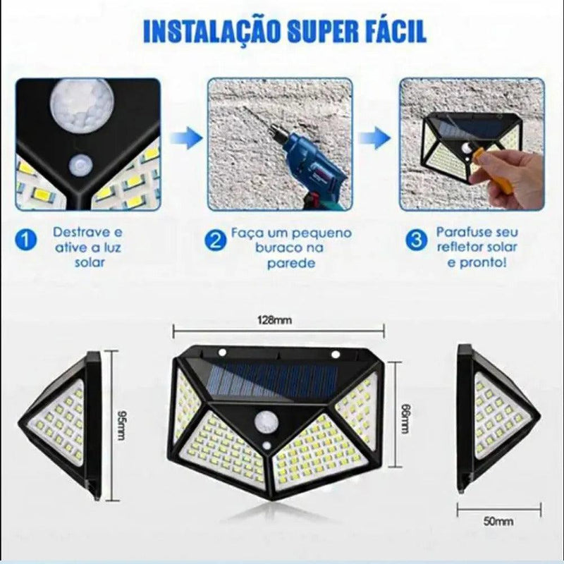 Lampada de Led Solar - Smart Deal