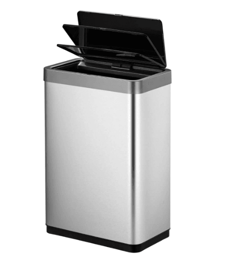 Lixeira Automática 50 Litros Inox Com Sensor Ecofly - Smart Deal