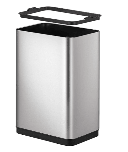 Lixeira Automática 50 Litros Inox Com Sensor Ecofly - Smart Deal